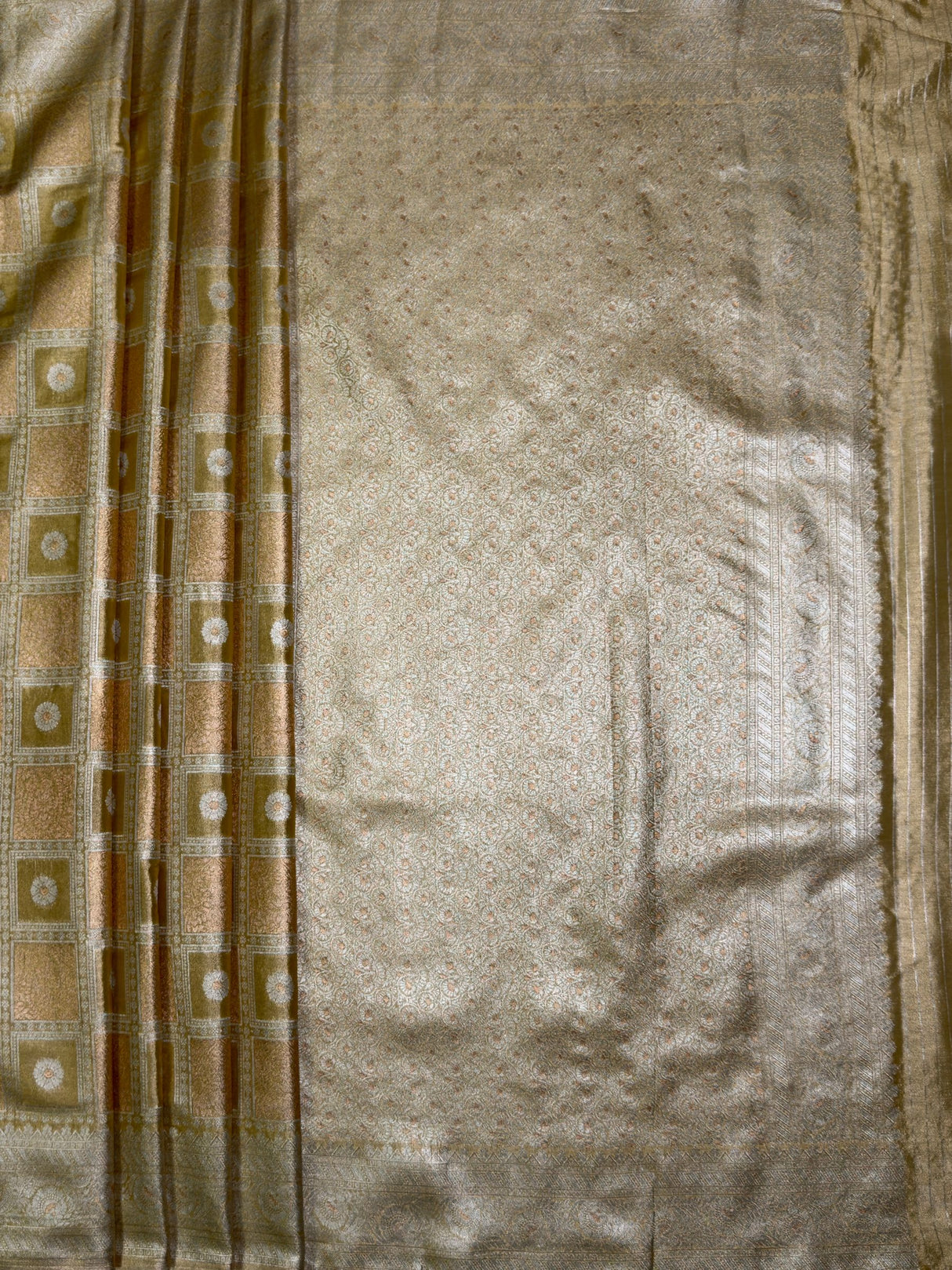 MIMOSA Saree Saree — pallu and zari work detail