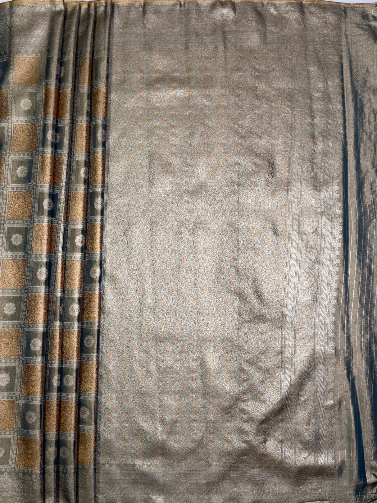 MIMOSA Saree Saree — pallu and zari work detail