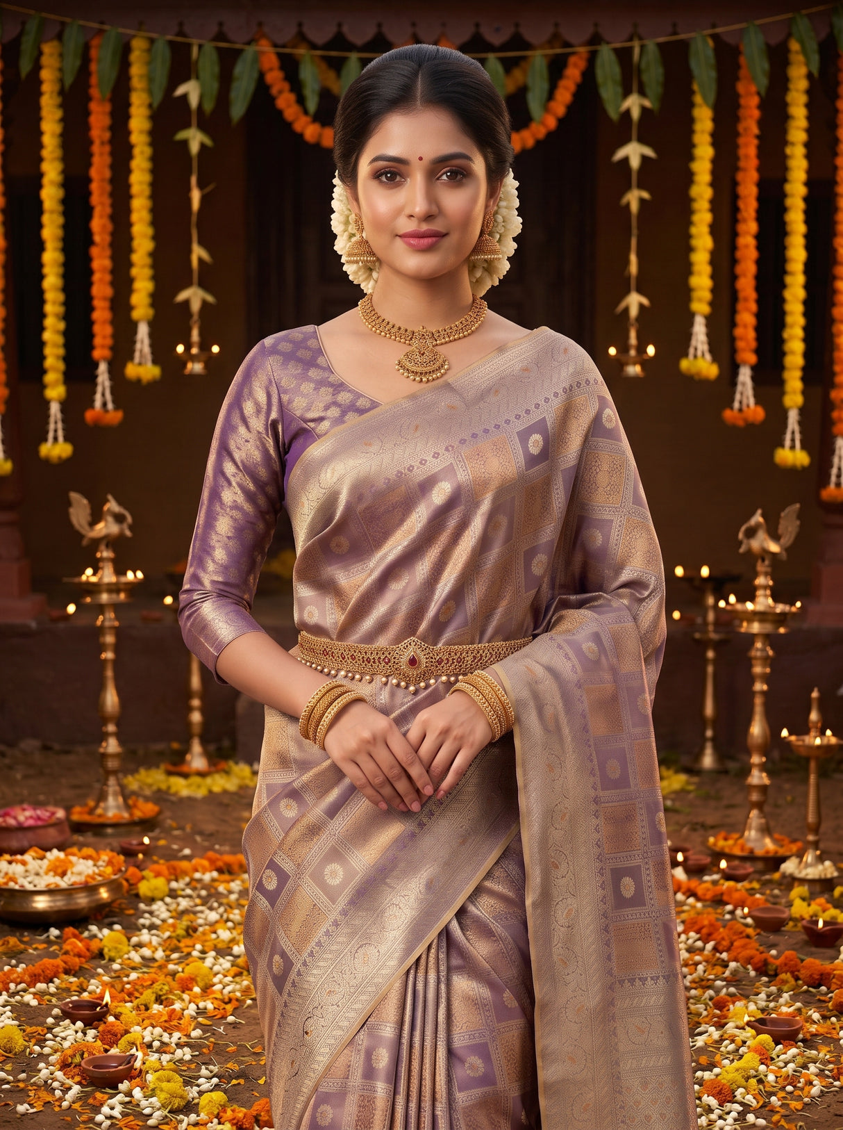 MIMOSA Saree Saree — pose 10 styling detail