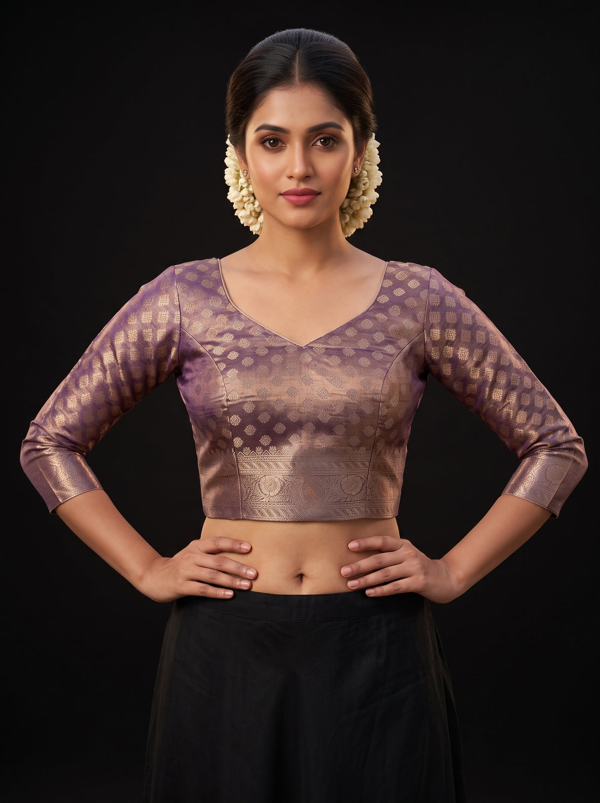 MIMOSA Saree Saree — blouse close-up