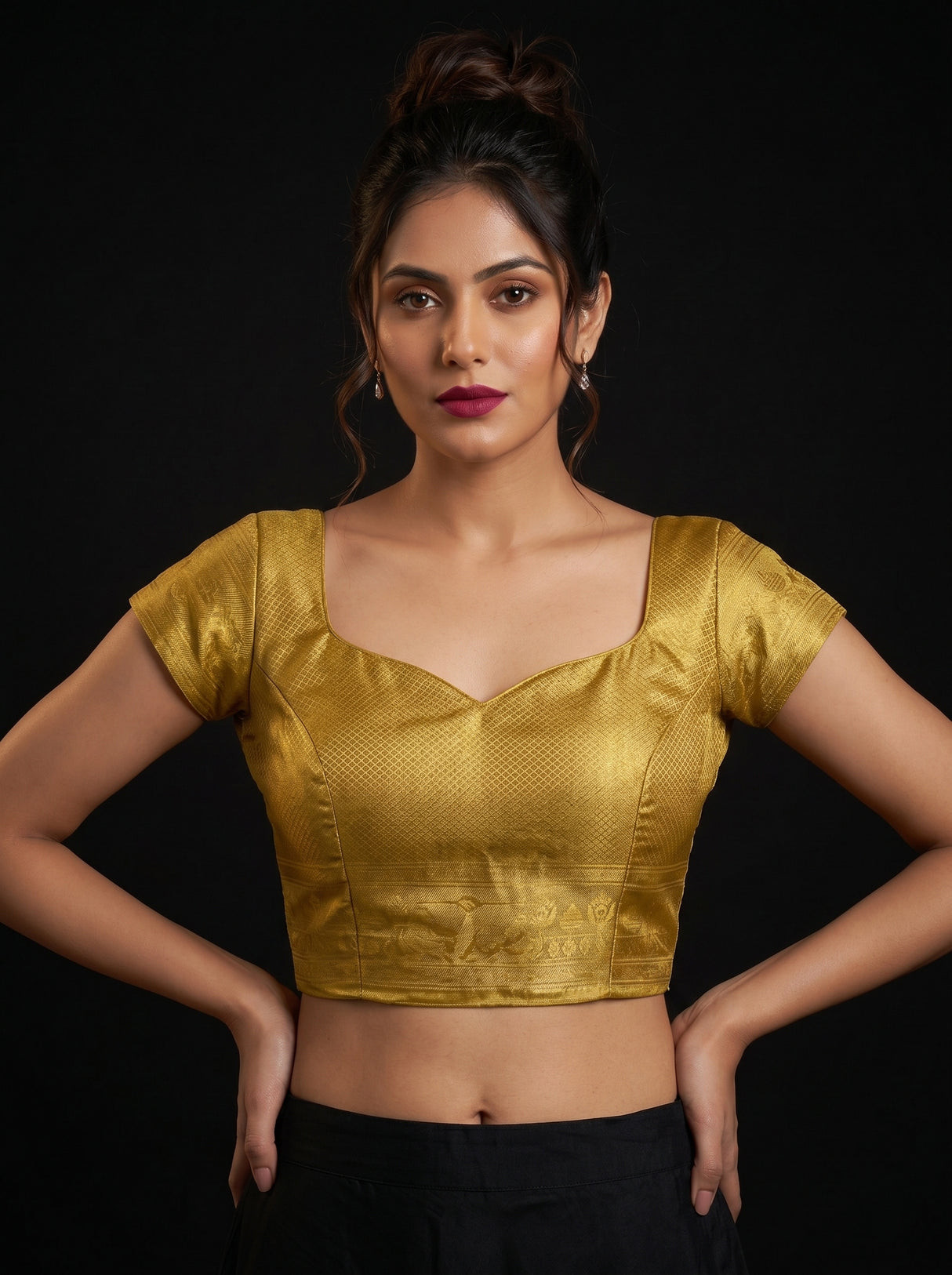 MIMOSA Saree Saree — blouse close-up