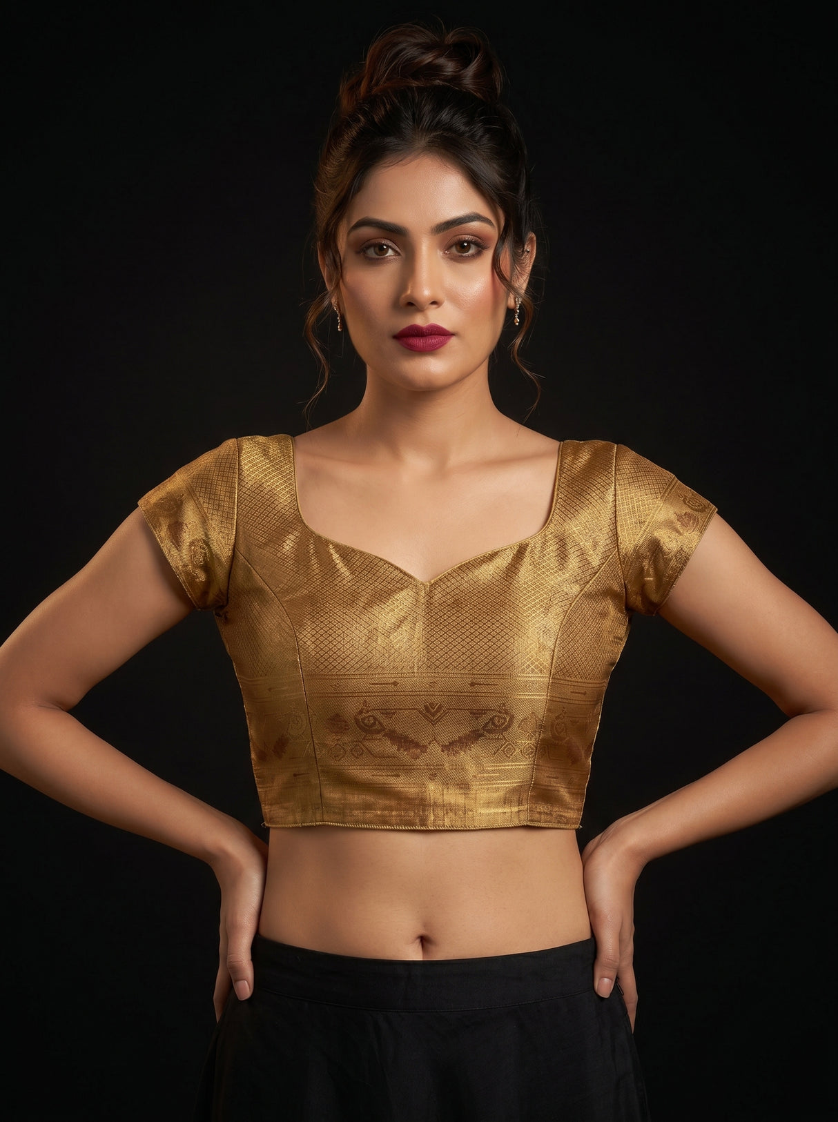 MIMOSA Saree Saree — blouse close-up