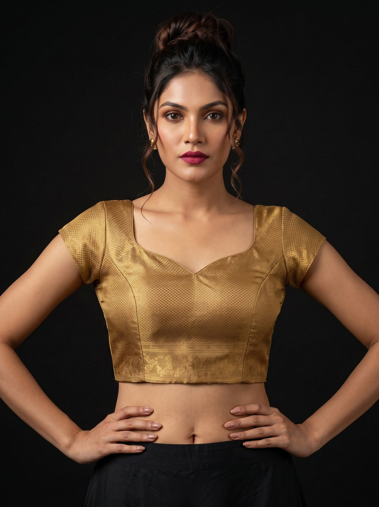 MIMOSA Saree Saree — blouse close-up