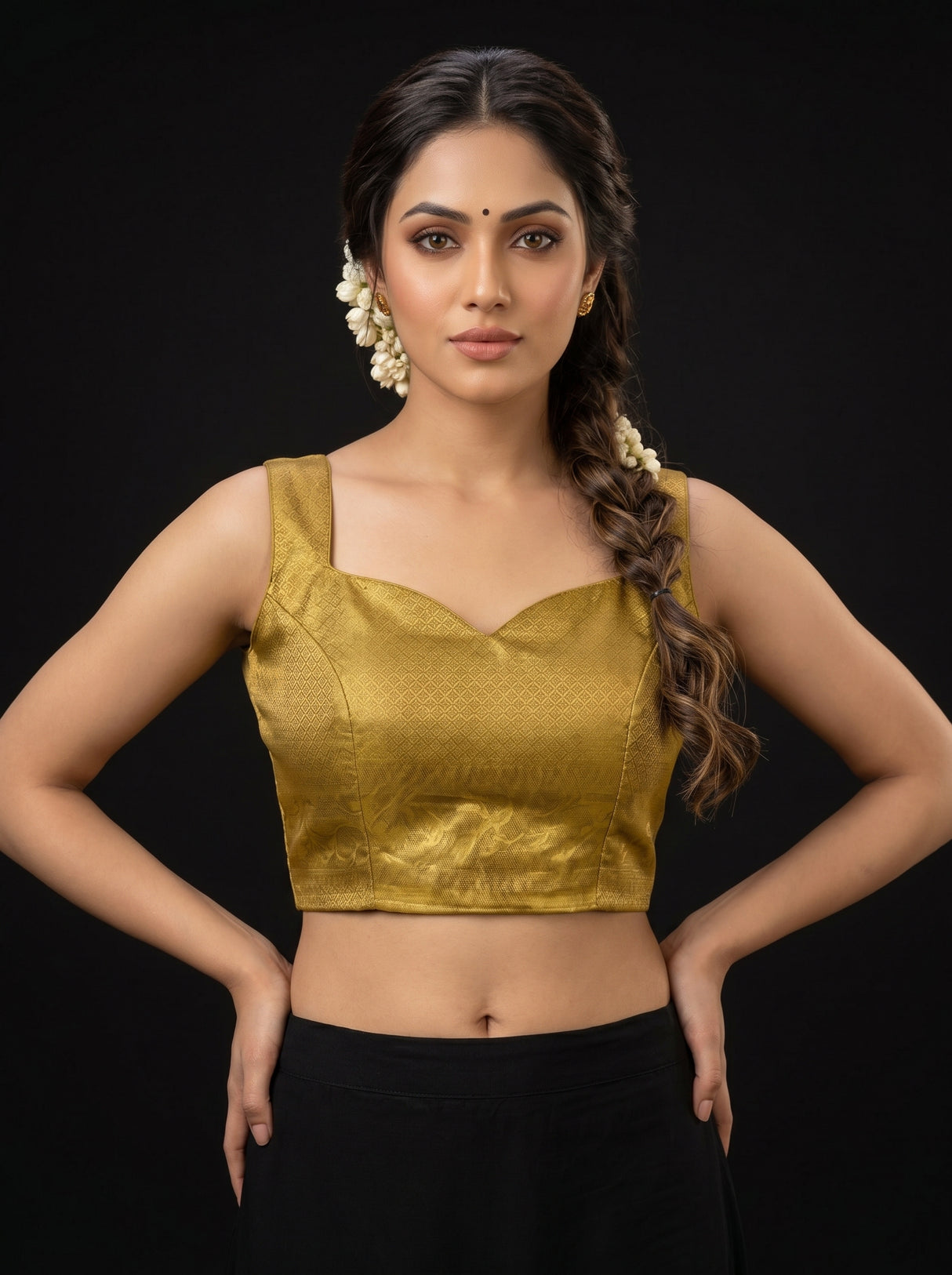 MIMOSA Saree Saree — blouse close-up