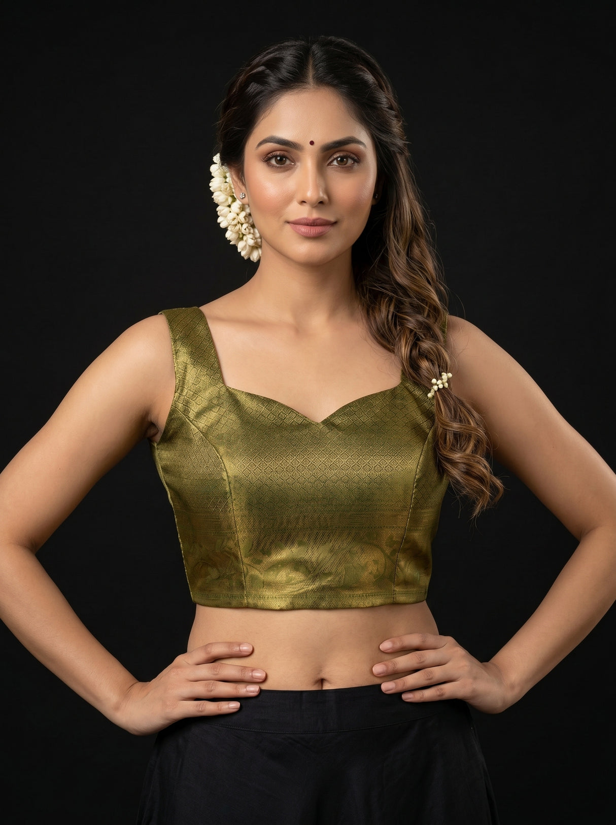 MIMOSA Saree Saree — blouse close-up