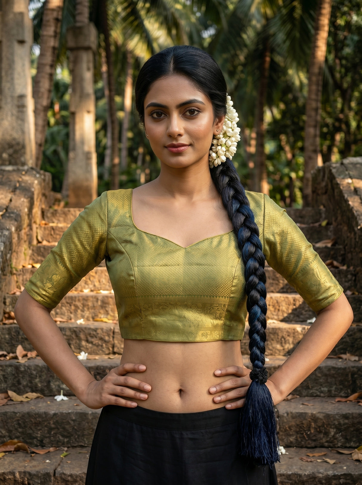 MIMOSA Saree Saree — blouse close-up