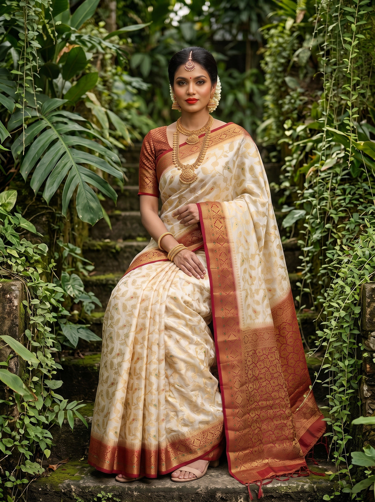 MIMOSA Saree Saree — pose 7 styling detail