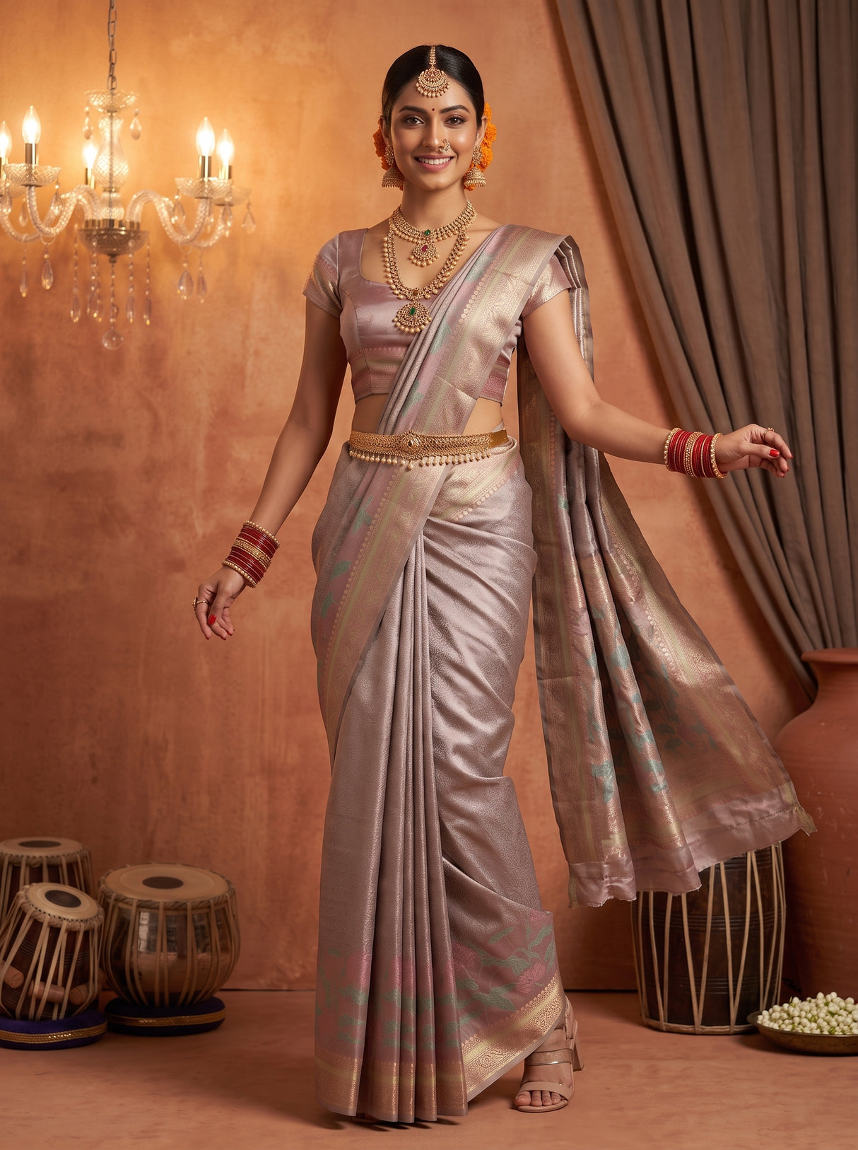 MIMOSA Saree Saree — pose 9 styling detail