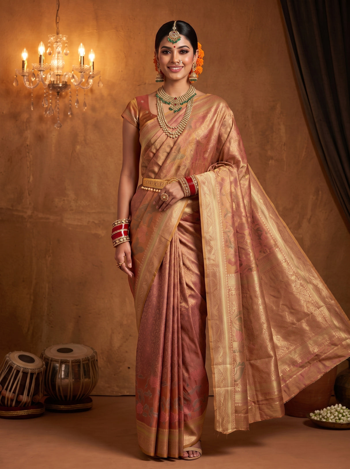 MIMOSA Saree Saree — pose 5 styling detail