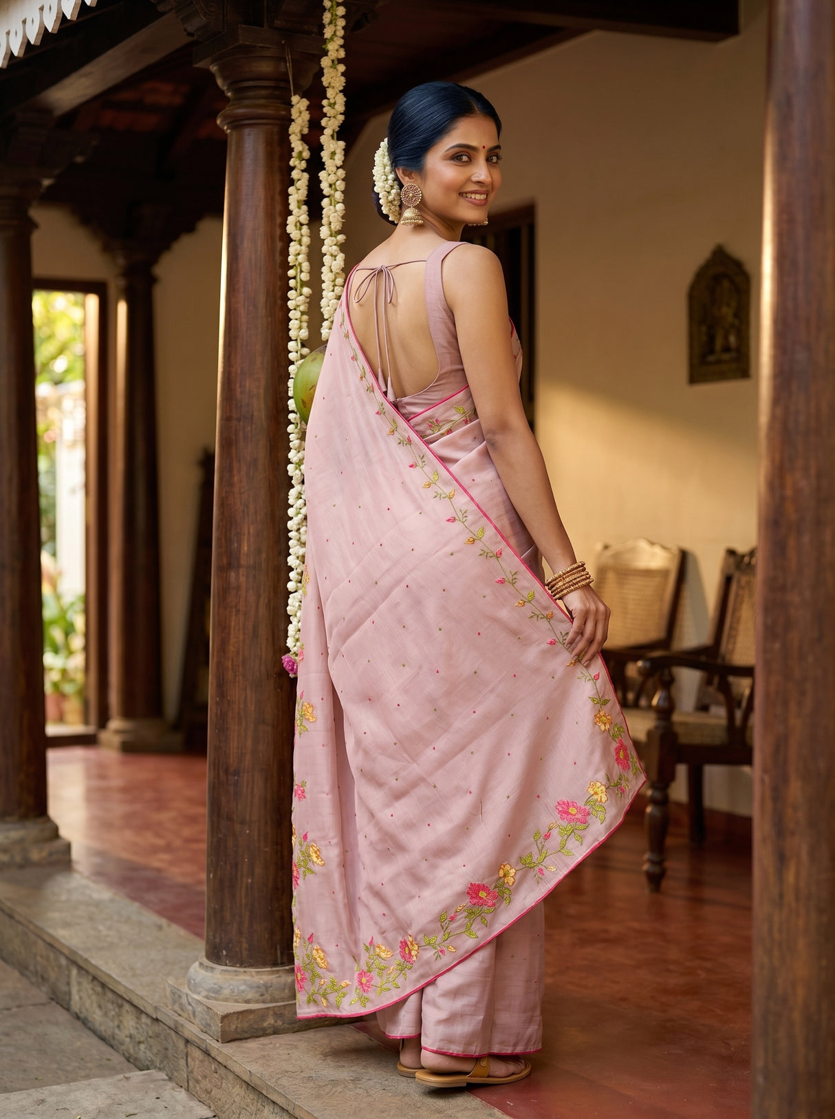 MIMOSA Saree Saree — pose 7 styling detail