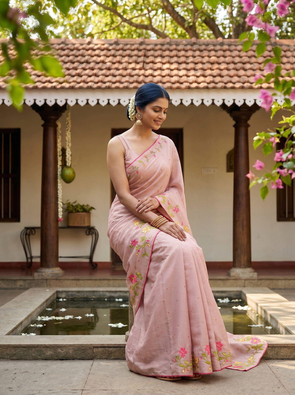 MIMOSA Saree Saree — pose 8 styling detail