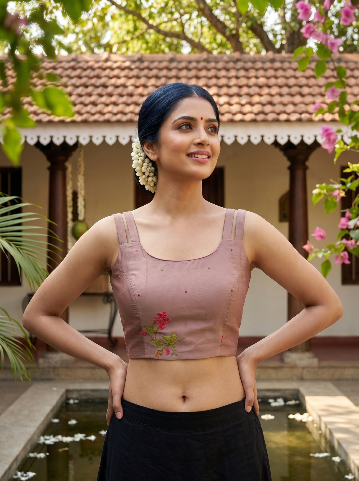 MIMOSA Saree Saree — blouse close-up