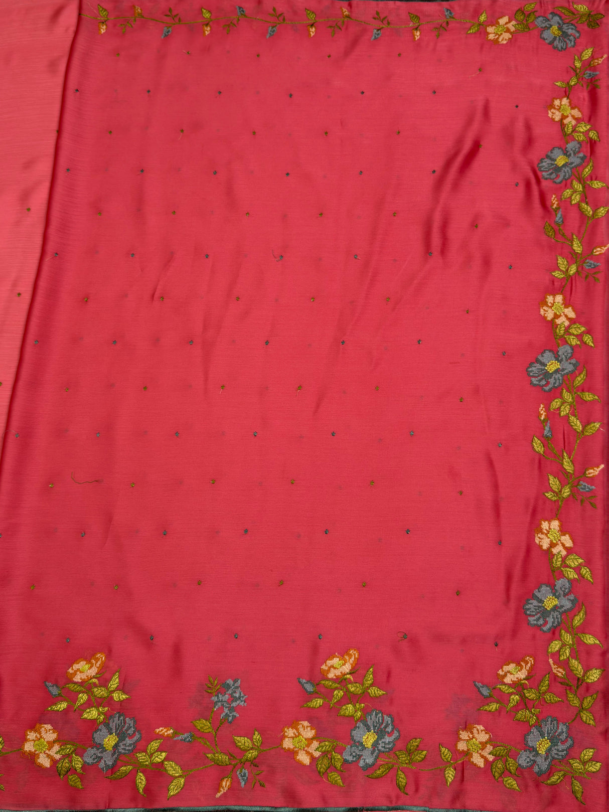 MIMOSA Saree Saree — pallu and zari work detail