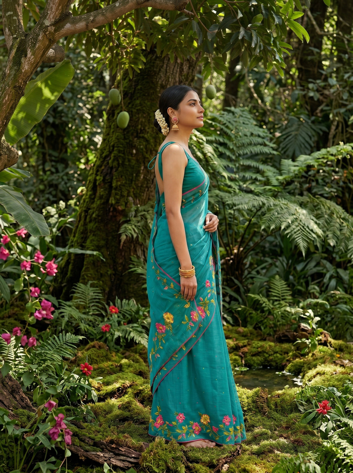 MIMOSA Saree Saree — pose 3 styling detail