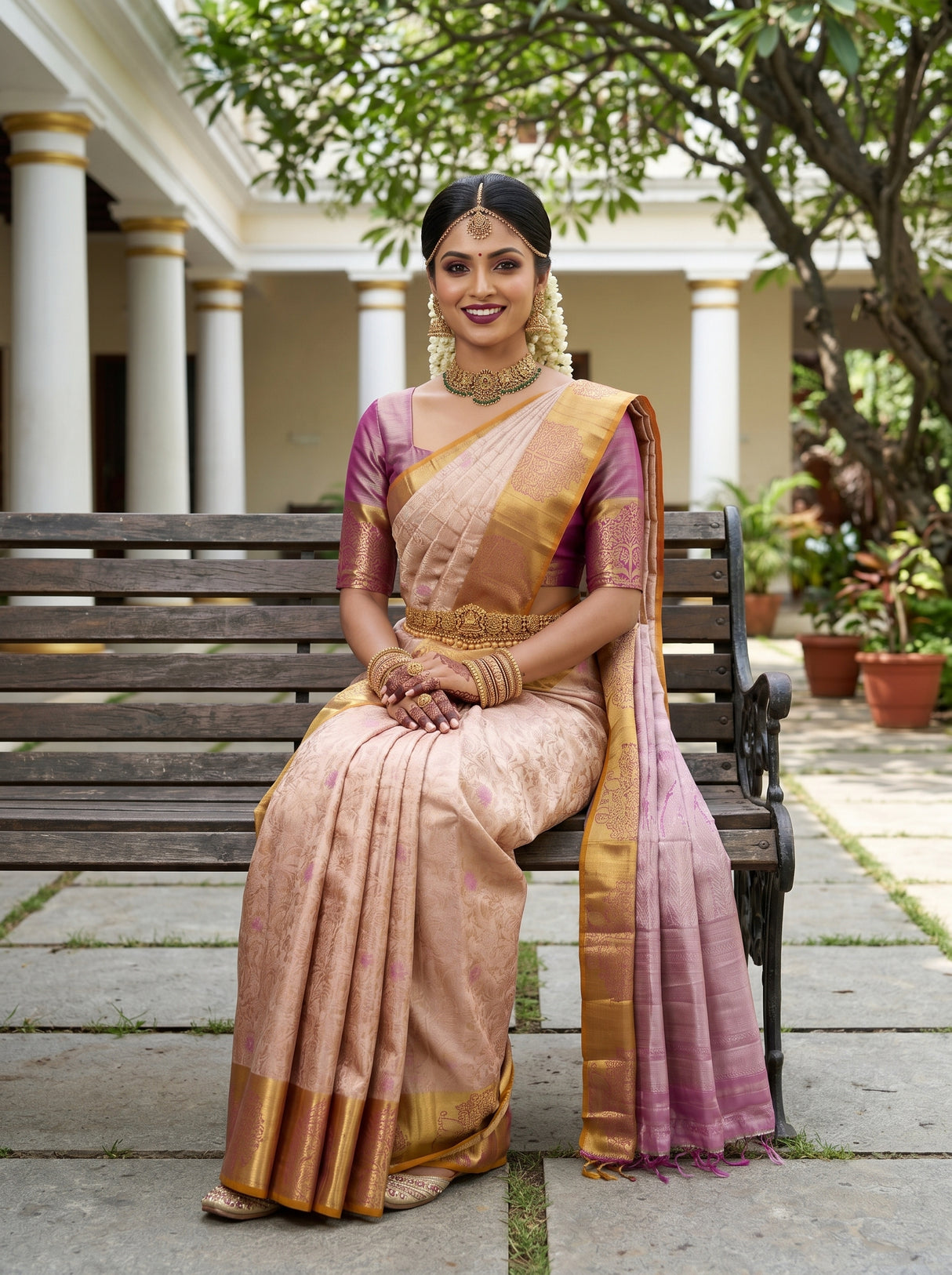 MIMOSA Saree Saree — pose 8 styling detail