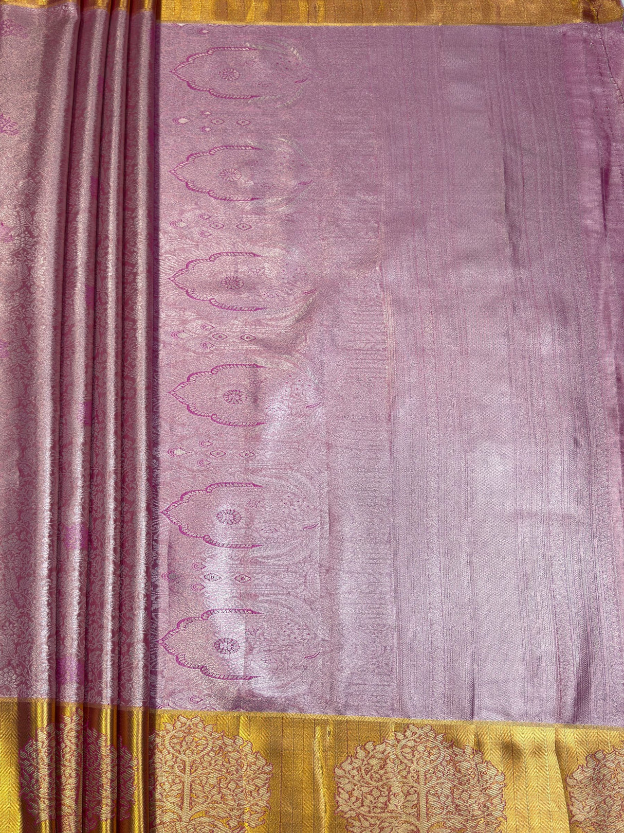 MIMOSA Saree Saree — pallu and zari work detail