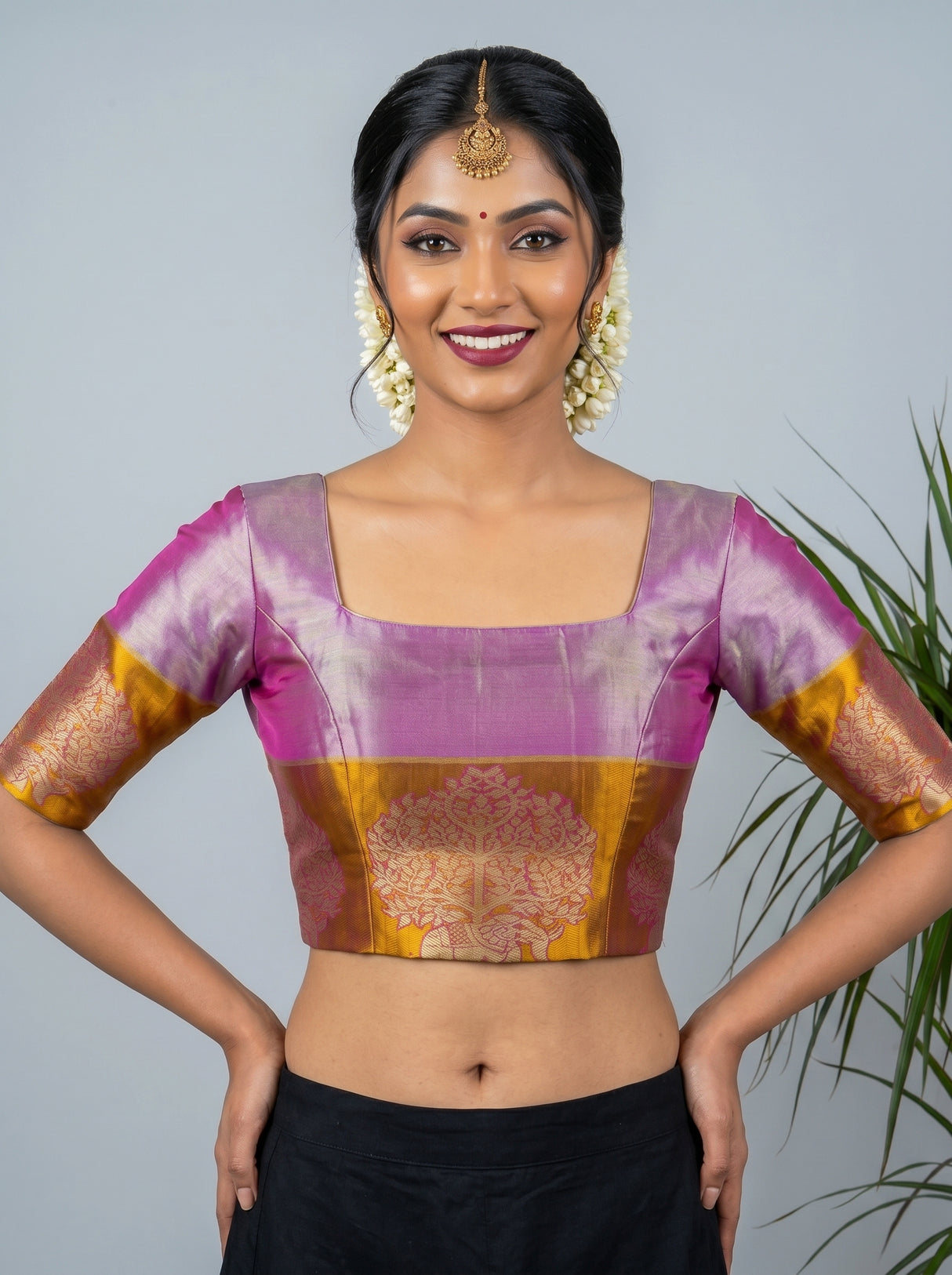 MIMOSA Saree Saree — blouse close-up