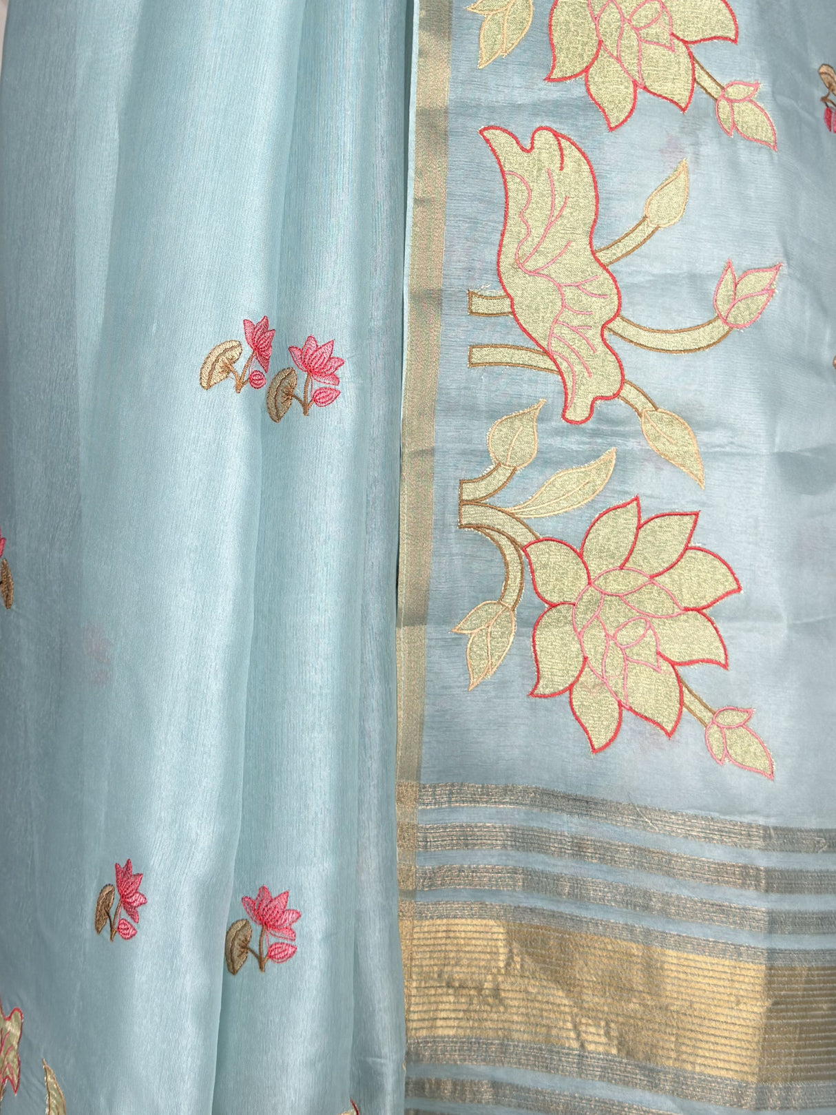 MIMOSA Ananda Banarasi Saree — fleets shot full lifestyle