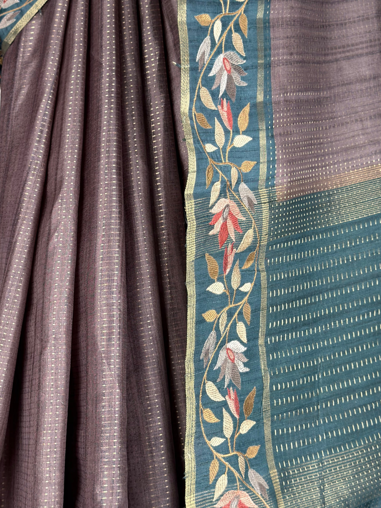MIMOSA Blue Banarasi Art Silk Saree — fleets shot full lifestyle