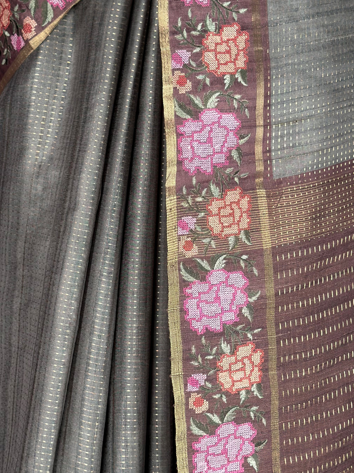 MIMOSA Chocolate Banarasi Art Silk Saree — fleets shot full lifestyle