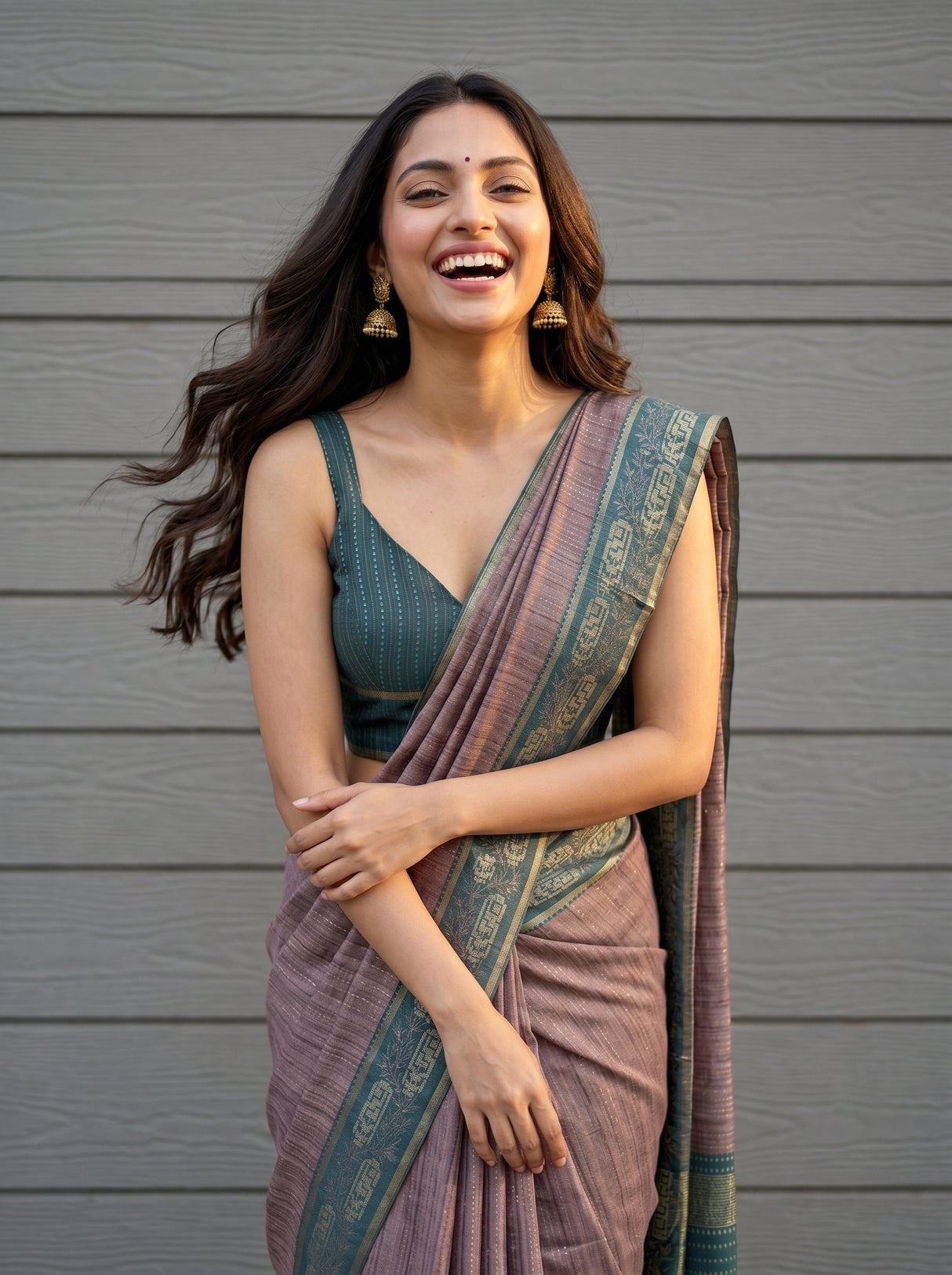 MIMOSA Saree Saree — pose 10 styling detail