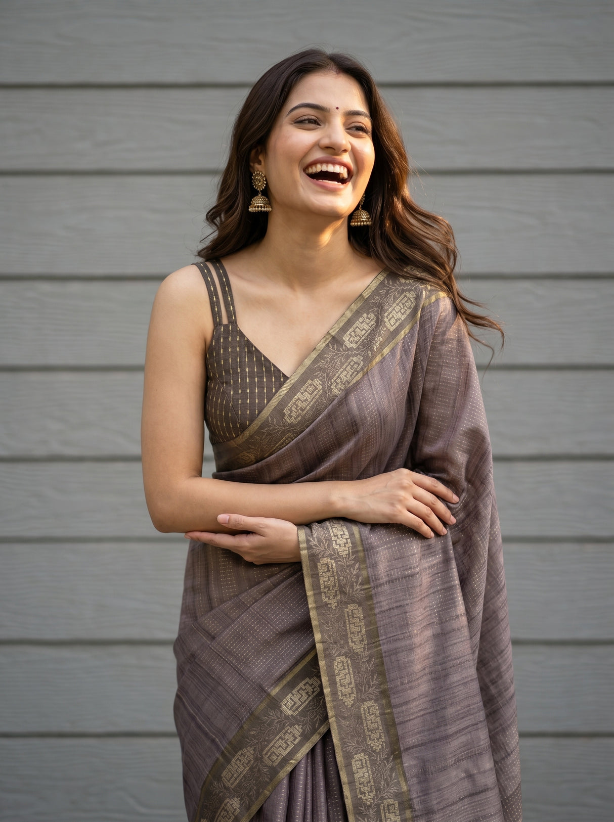 MIMOSA Saree Saree — pose 10 styling detail