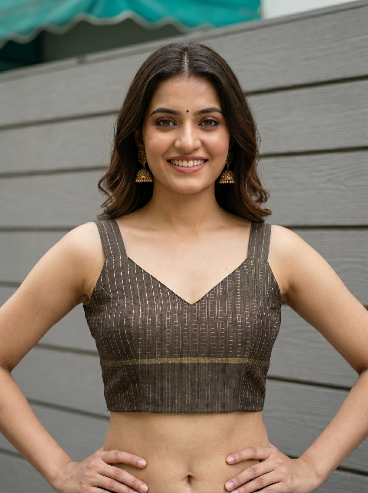 MIMOSA Saree Saree — blouse close-up