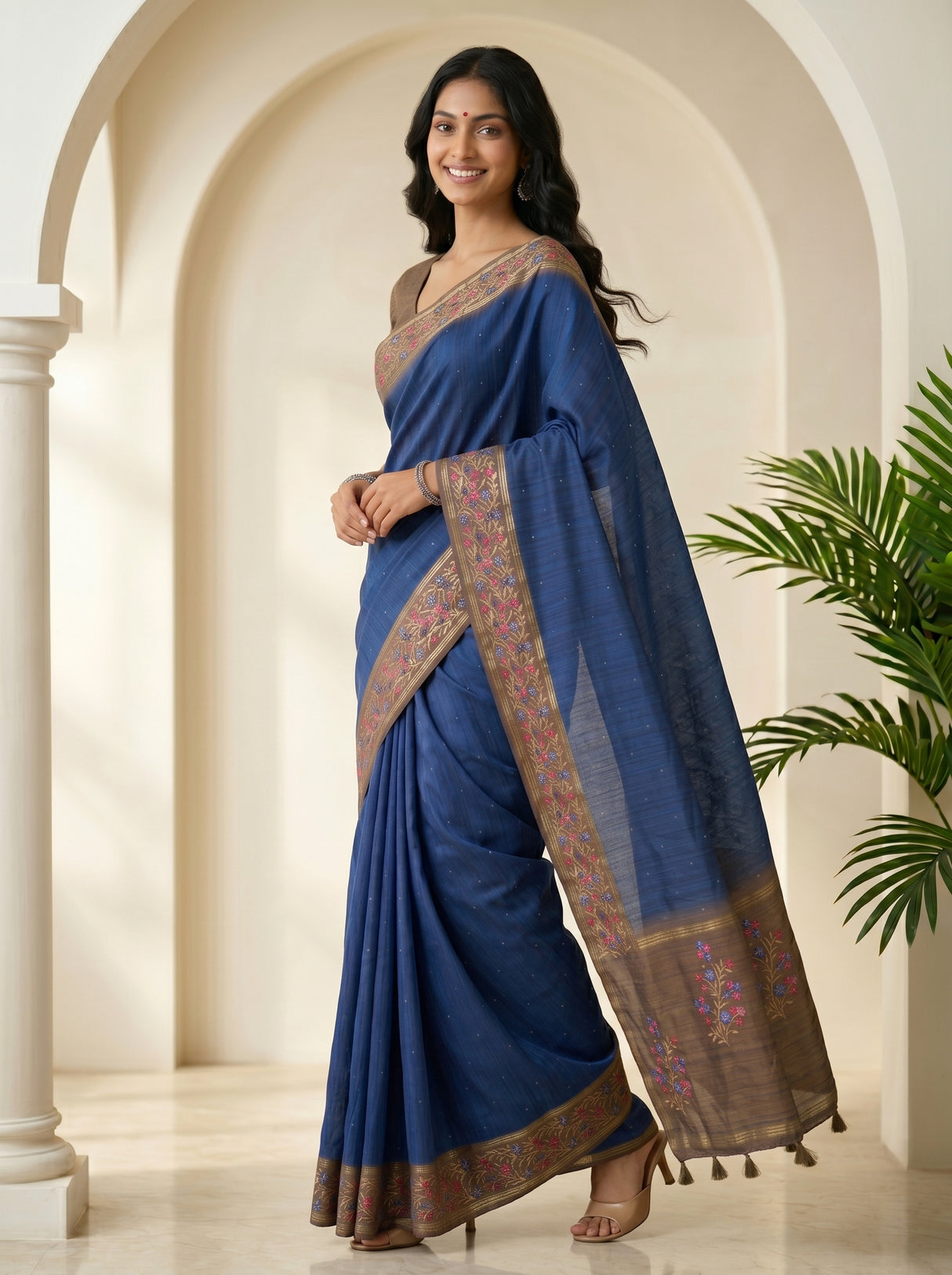 MIMOSA Saree Saree — pose 9 styling detail