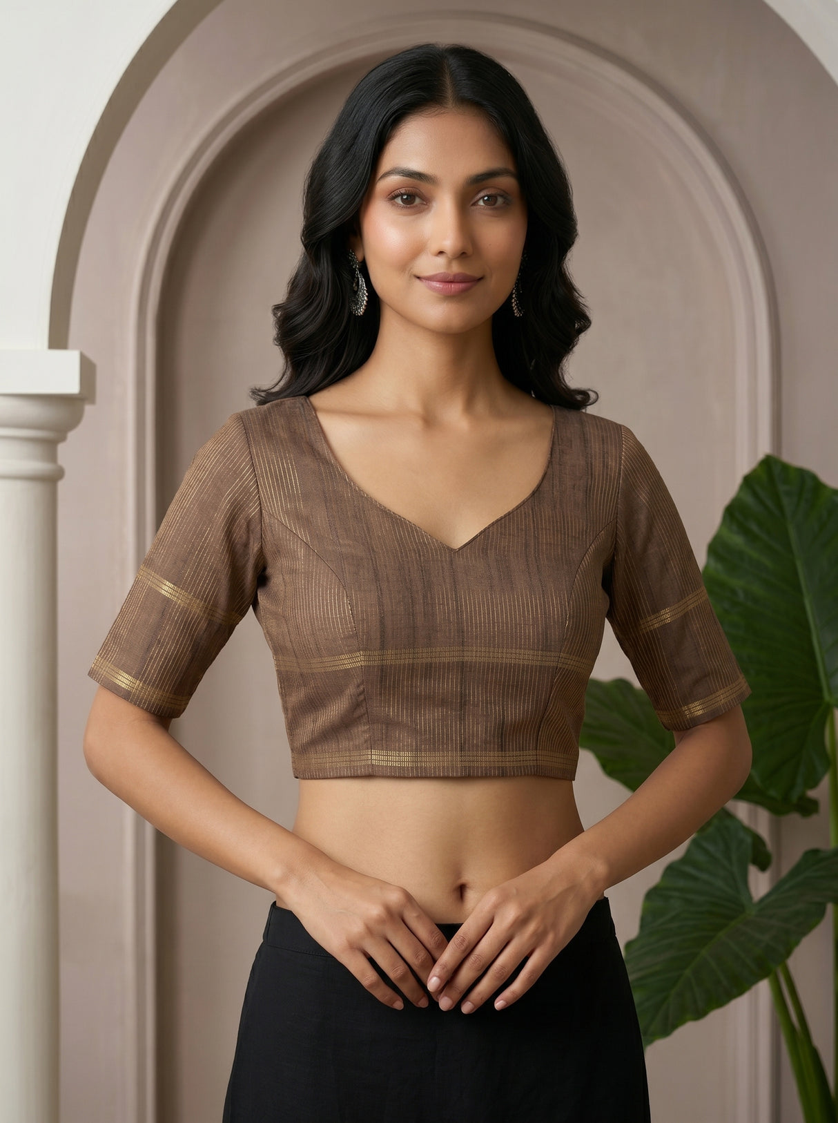 MIMOSA Saree Saree — blouse close-up