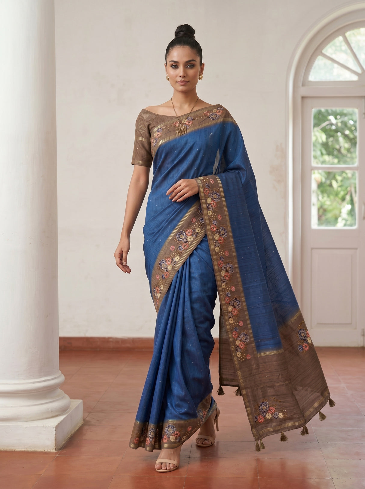 MIMOSA Saree Saree — pose 6 styling detail