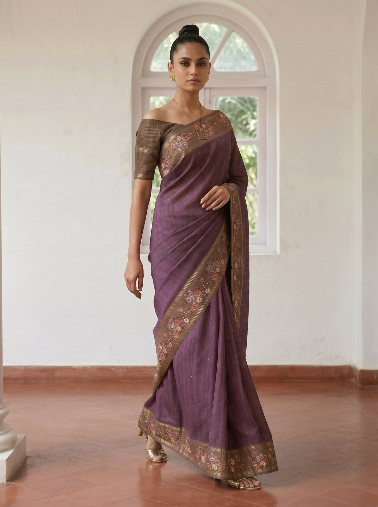 MIMOSA Saree Saree — pose 7 styling detail