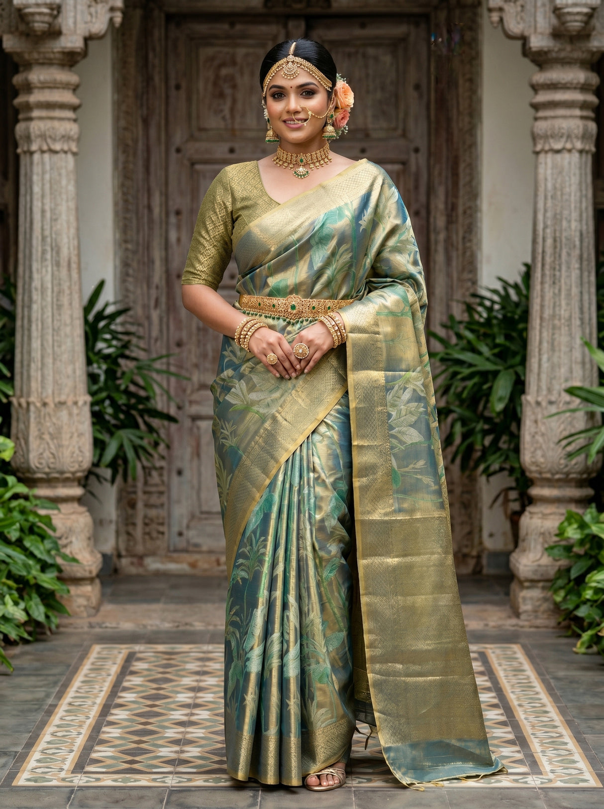 Sapphire Saree