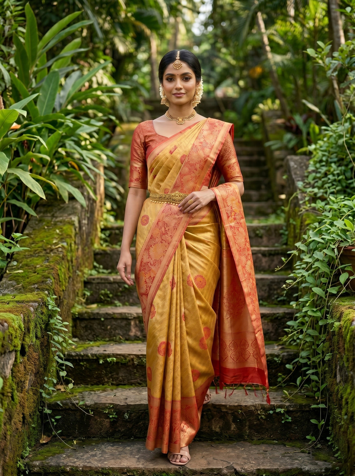 MIMOSA Saree Saree — pose 6 styling detail