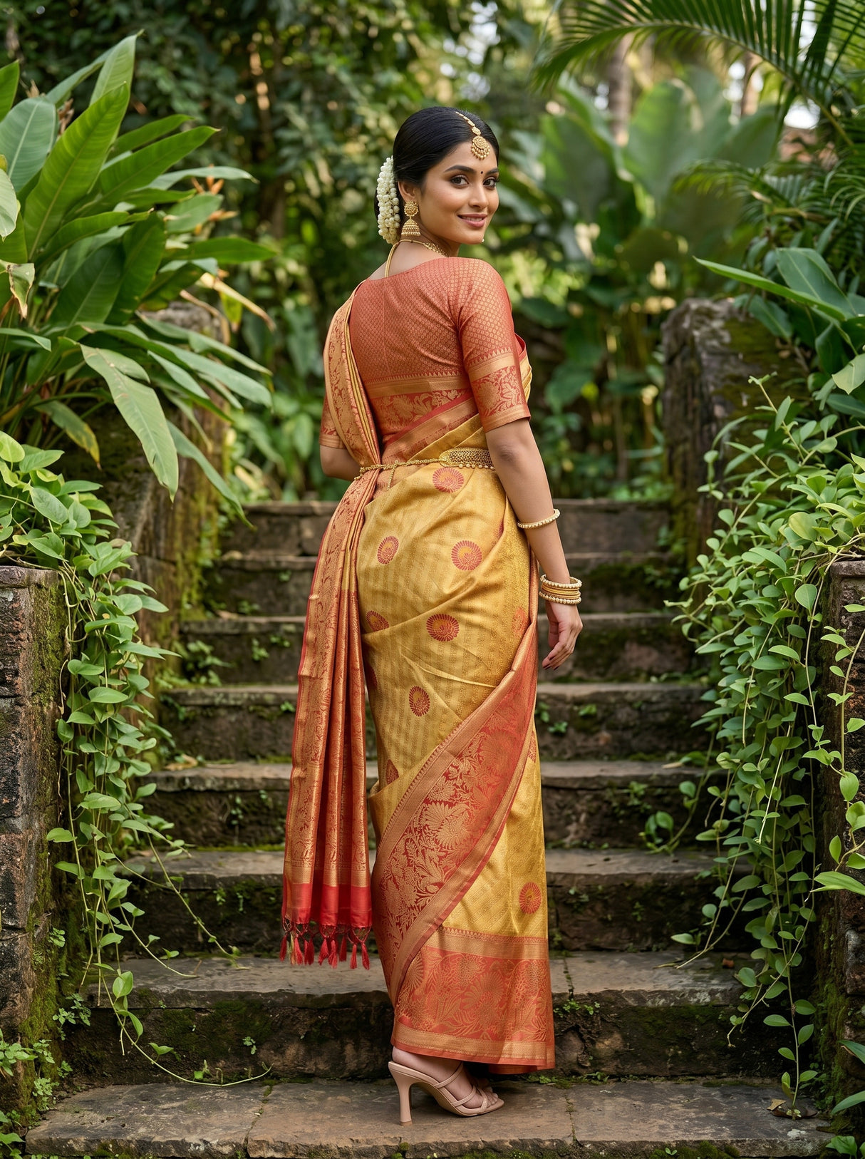 MIMOSA Saree Saree — pose 9 styling detail