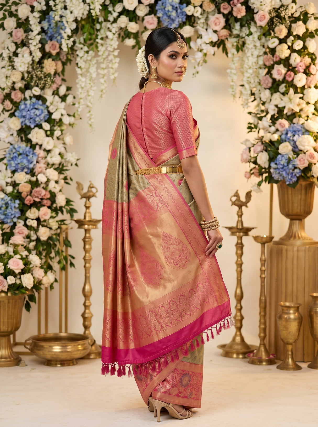 MIMOSA Saree Saree — pose 7 styling detail