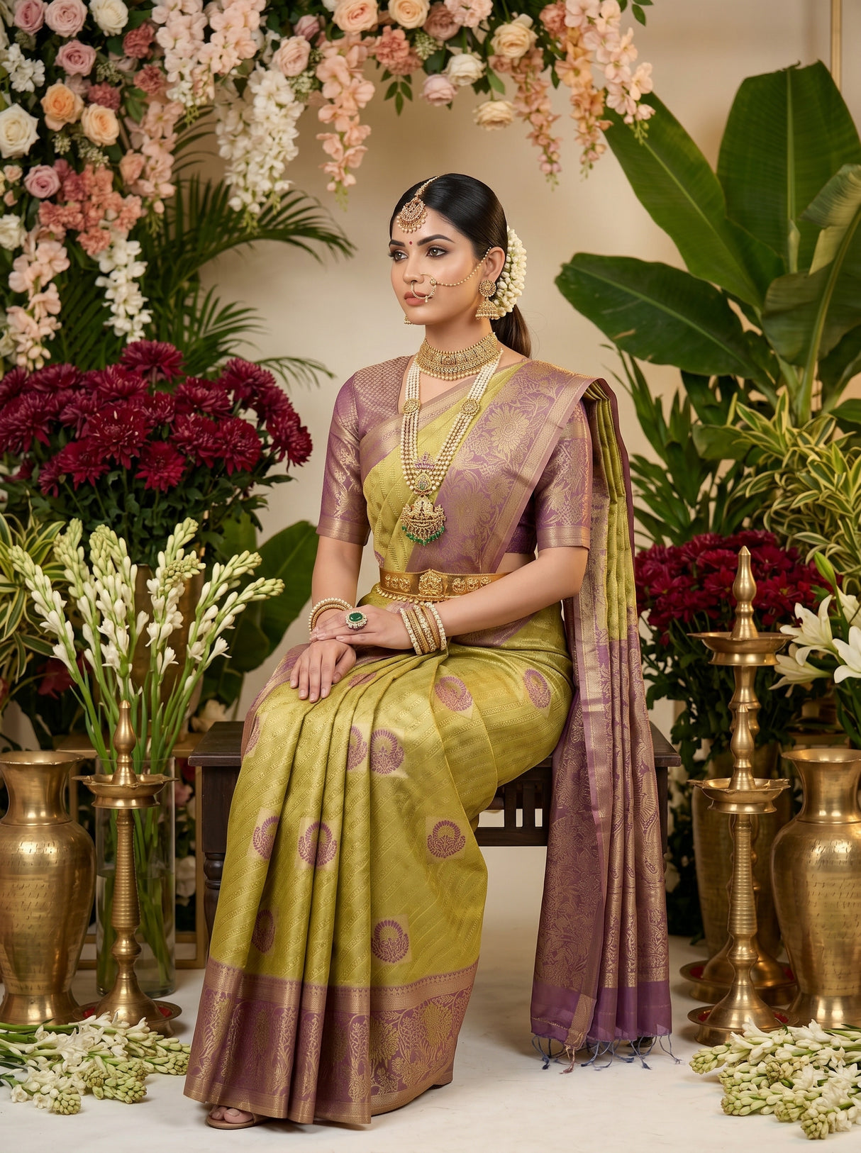 MIMOSA Saree Saree — pose 8 styling detail