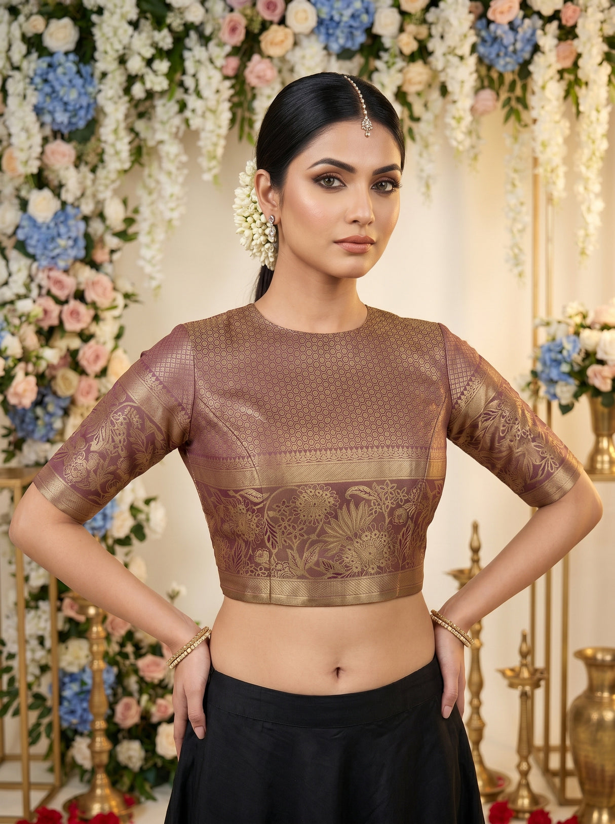MIMOSA Saree Saree — blouse close-up