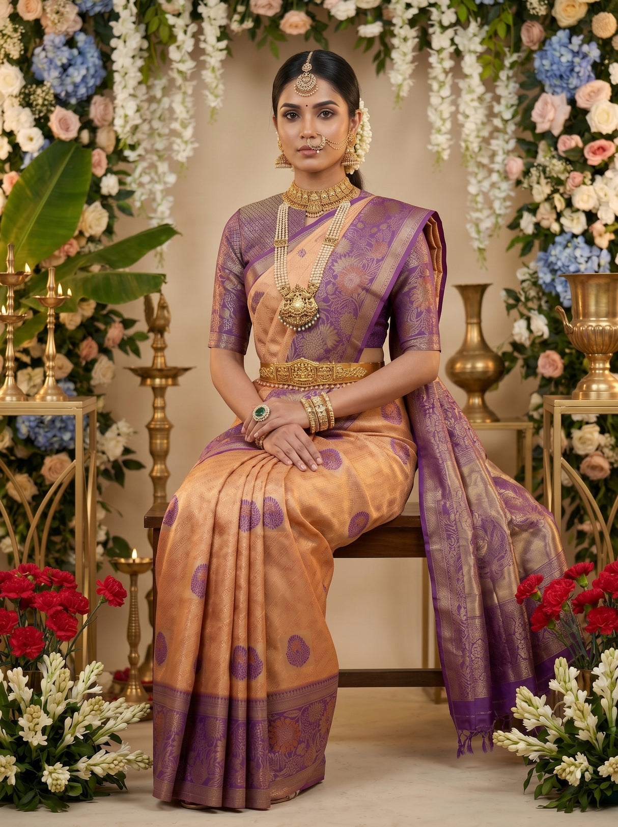 MIMOSA Saree Saree — pose 8 styling detail