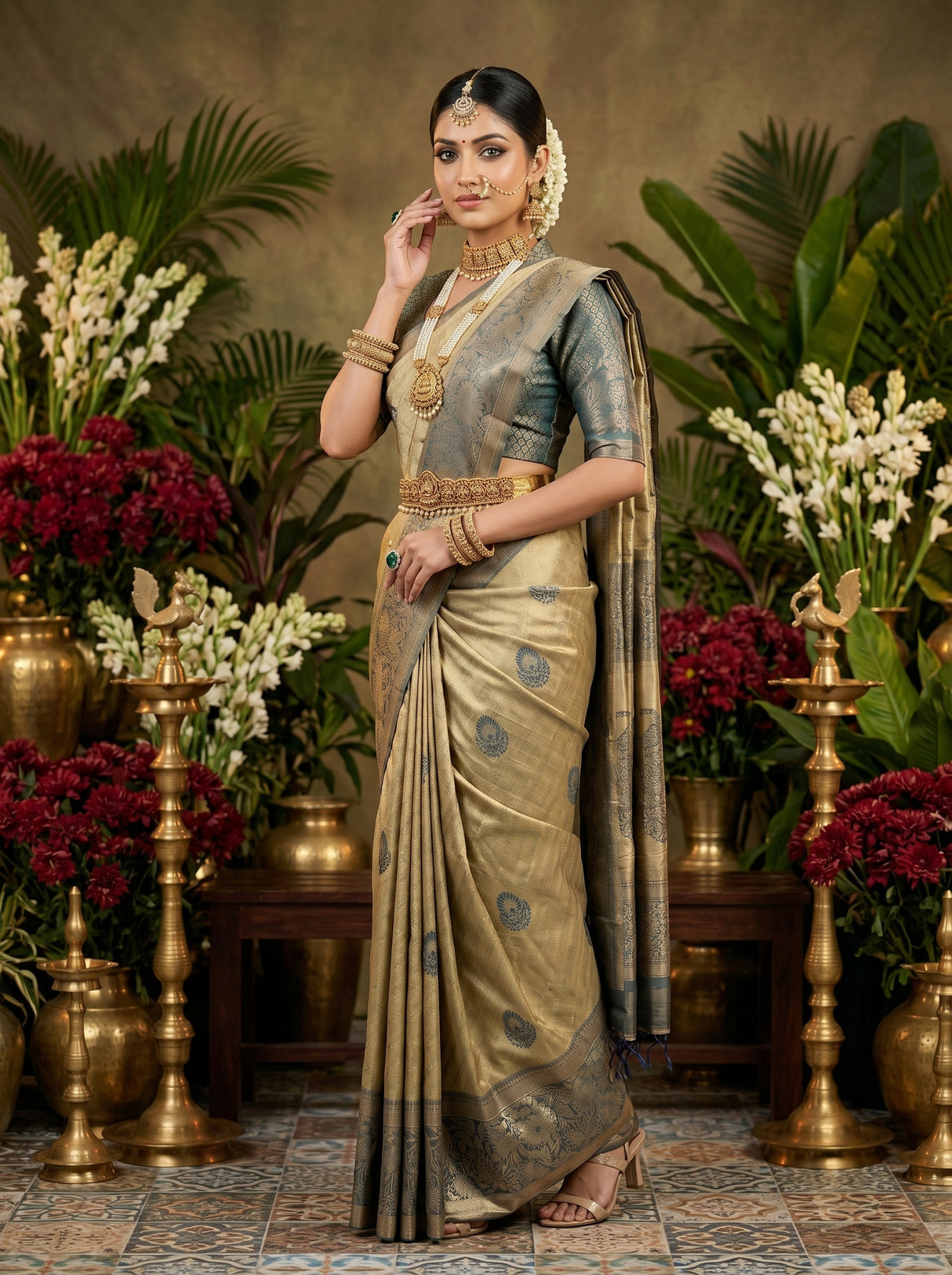 MIMOSA Saree Saree — pose 9 styling detail