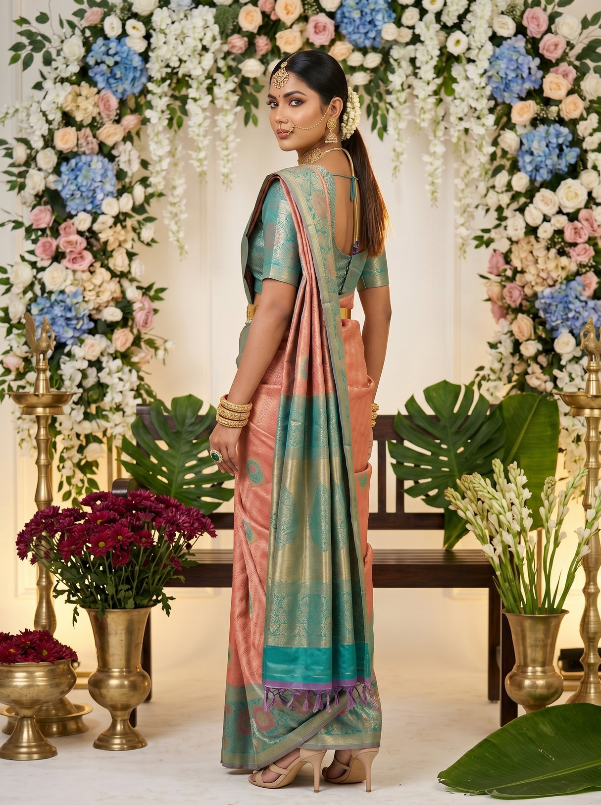 MIMOSA Saree Saree — pose 7 styling detail