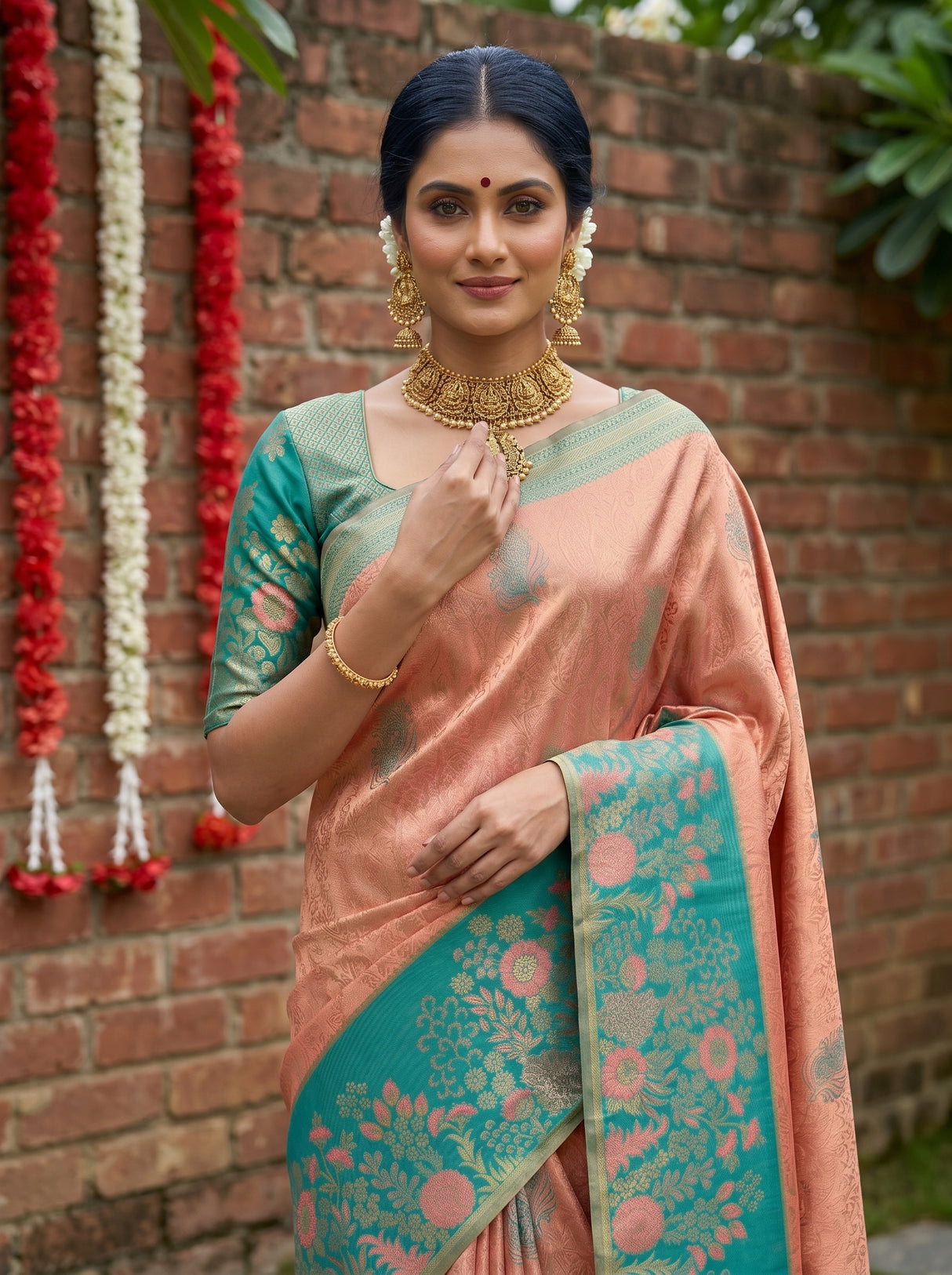 MIMOSA Saree Saree — pose 10 styling detail