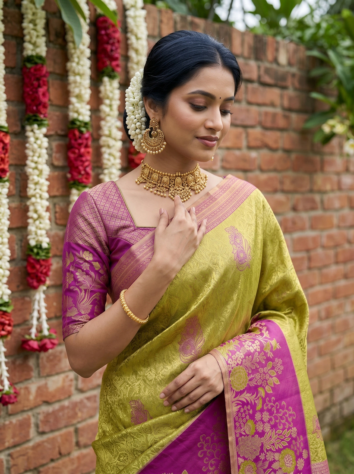 MIMOSA Saree Saree — pose 10 styling detail