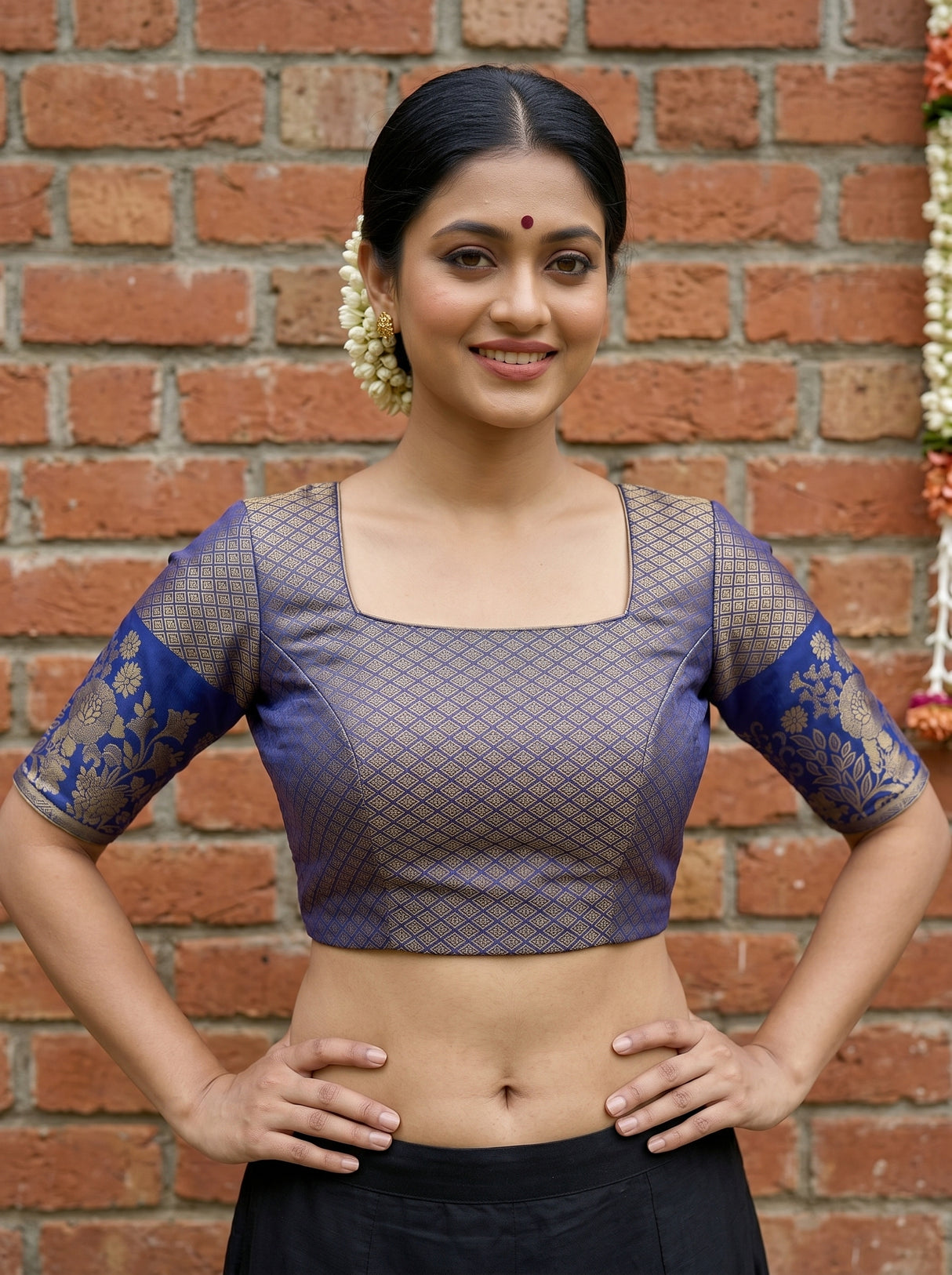 MIMOSA Saree Saree — blouse close-up