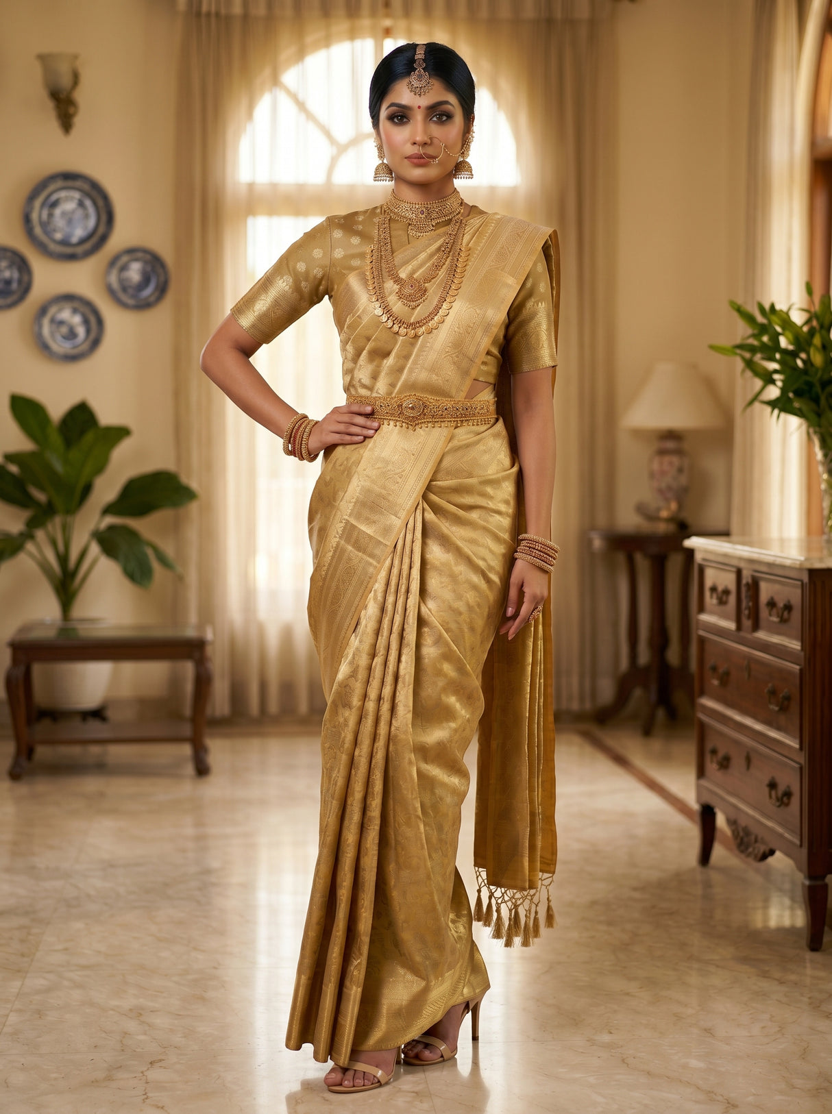 MIMOSA Saree Saree — pose 4 styling detail