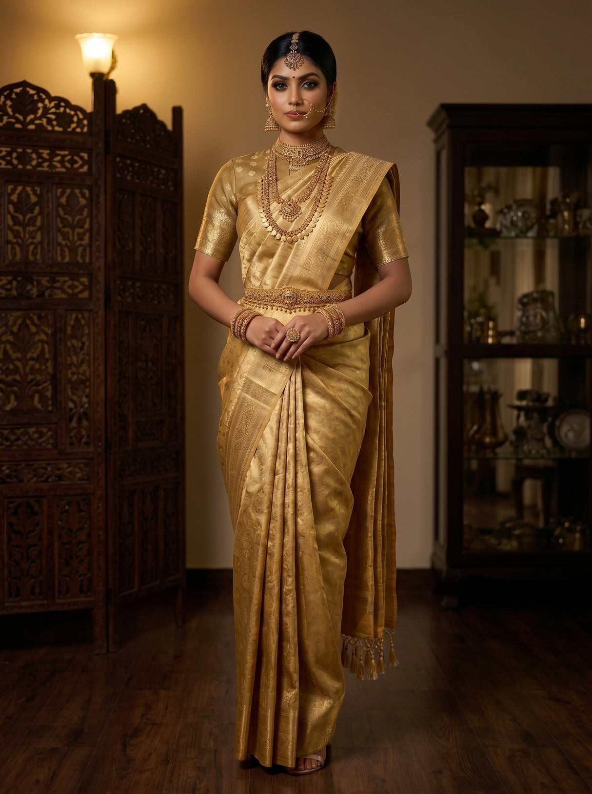 MIMOSA Saree Saree — pose 5 styling detail