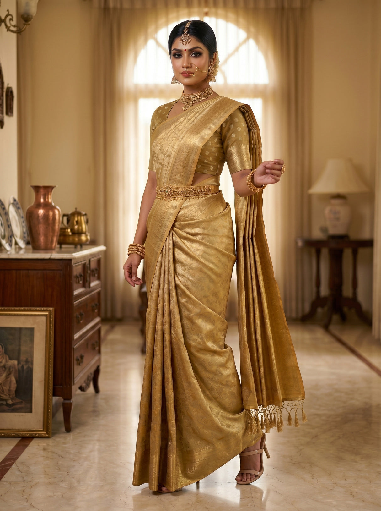 MIMOSA Saree Saree — pose 9 styling detail