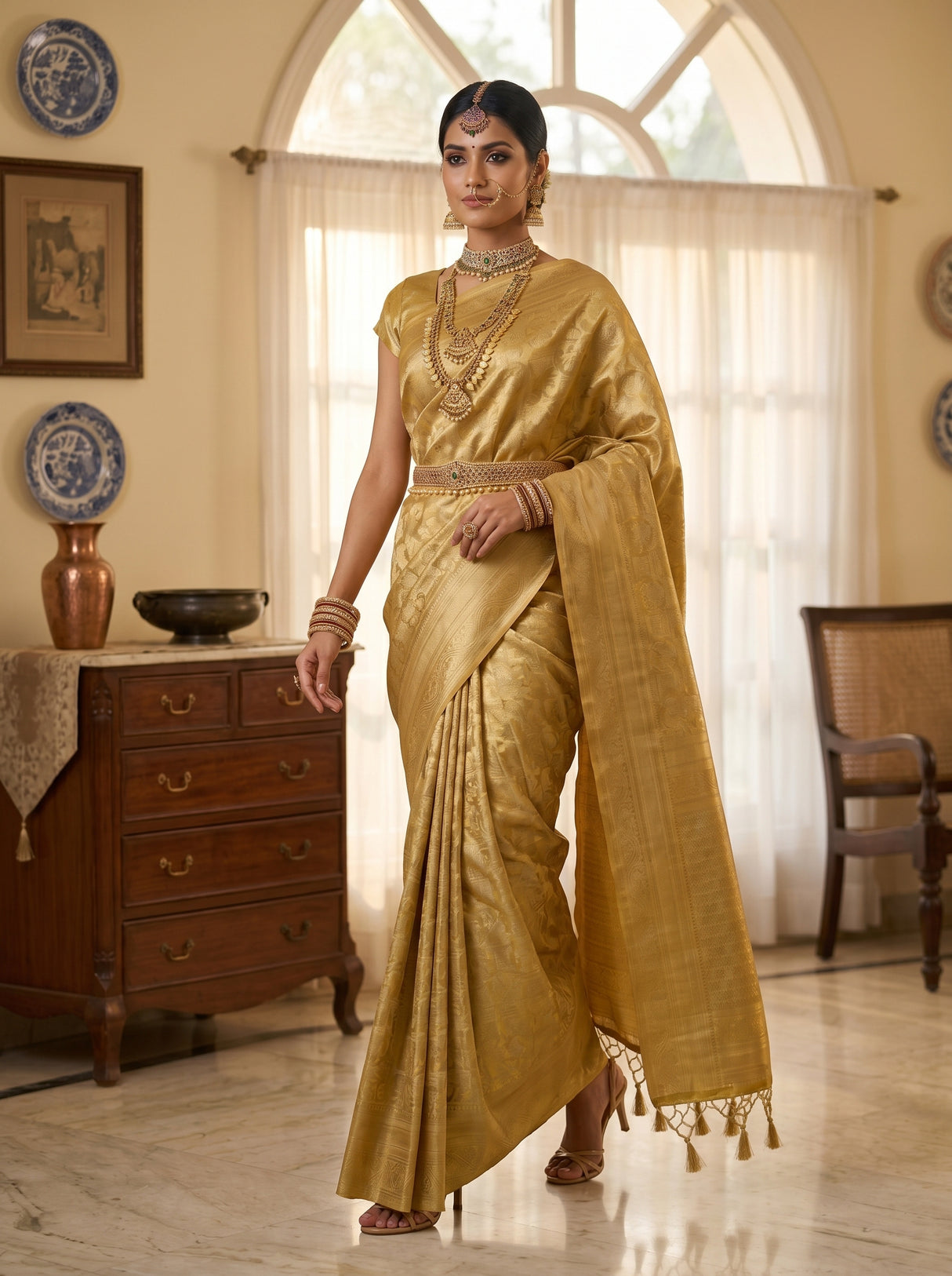 MIMOSA Saree Saree — pose 6 styling detail