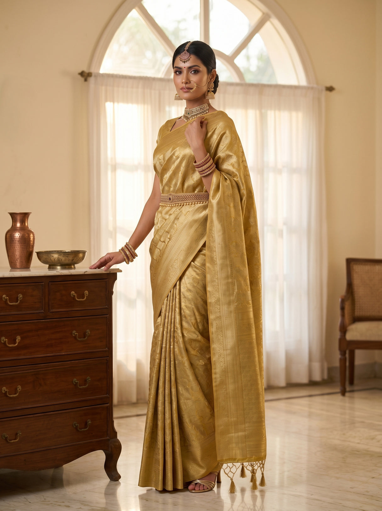 MIMOSA Saree Saree — pose 7 styling detail