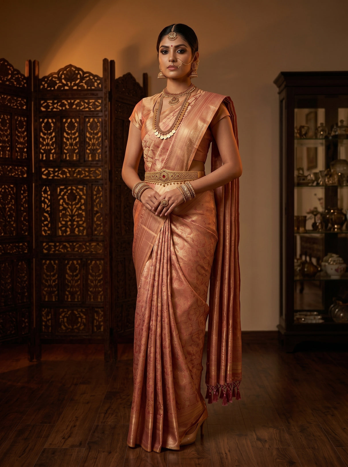 MIMOSA Saree Saree — pose 5 styling detail