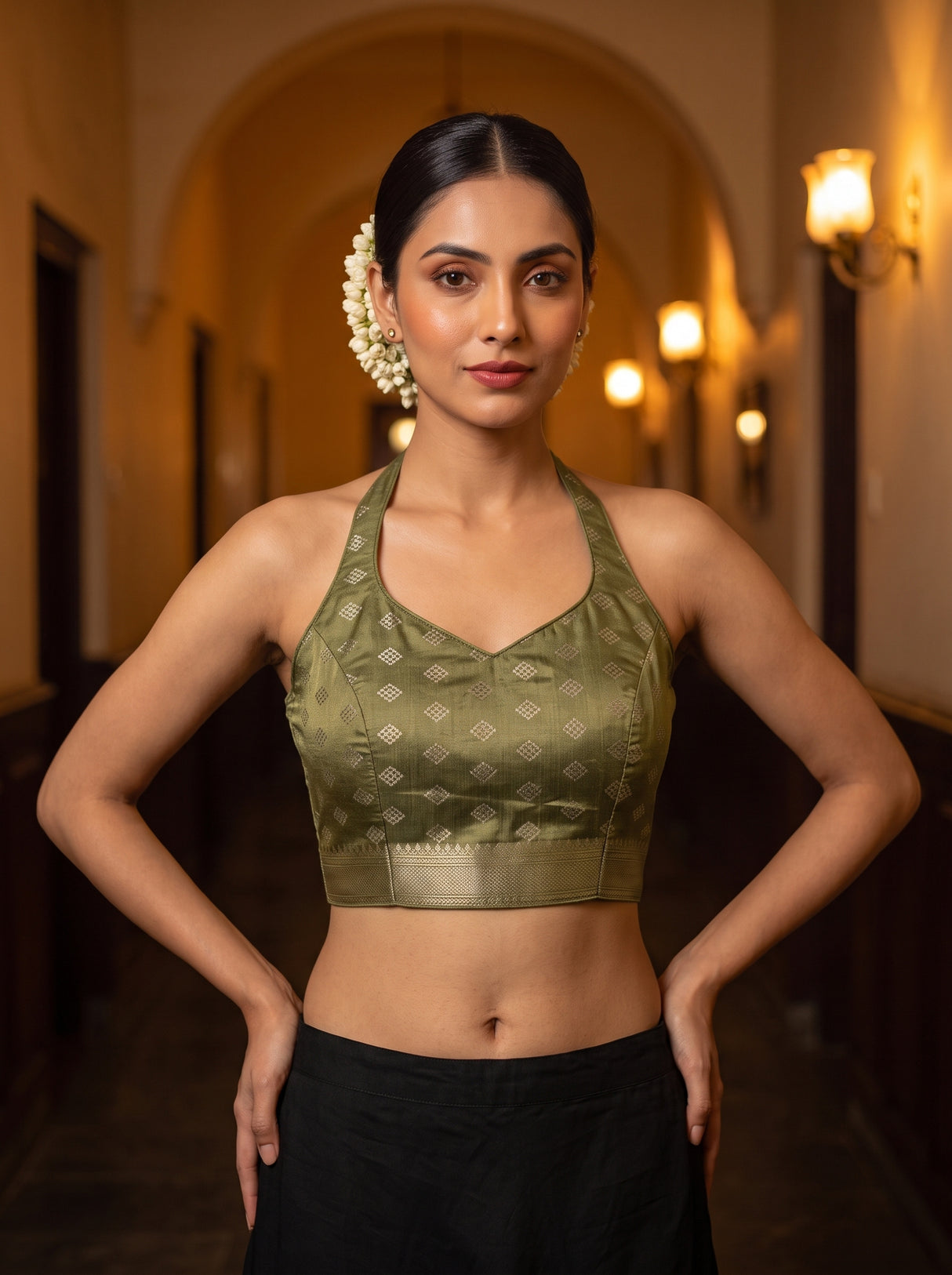 MIMOSA Saree Saree — blouse close-up